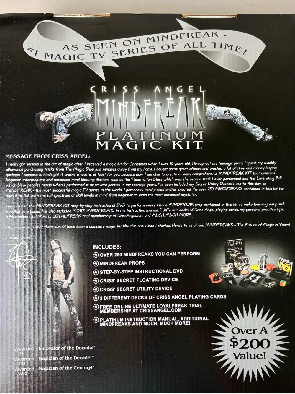 Criss Angel: Mind Freak: Platinum Magic Kit